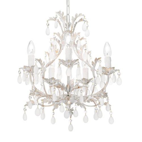 Подвесная люстра Ideal Lux Cascina SP5 100272 Подвесная люстра Ideal Lux Cascina SP5 100272