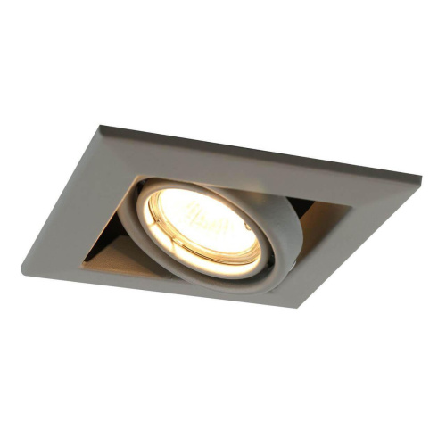 Встраиваемый светильник Arte Lamp Cardani Piccolo A5941PL-1GY Встраиваемый светильник Arte Lamp Cardani Piccolo A5941PL-1GY