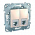 Розетка телефонная 2xRJ11 Schneider Electric Unica MGU5.9090.25ZD