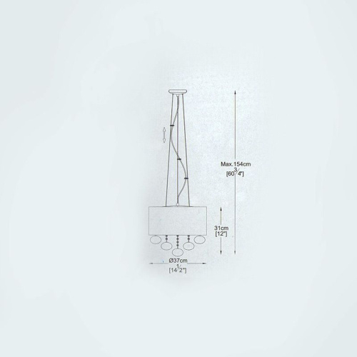 Люстра P0173-05C