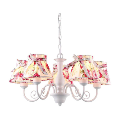 Подвесная люстра Arte Lamp A7021LM-5WH Подвесная люстра Arte Lamp A7021LM-5WH