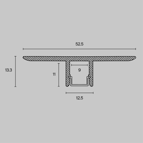 Комплектующие к светодиодной ленте Led Strip ALM-5313B-S-2M Комплектующие к светодиодной ленте Led Strip ALM-5313B-S-2M