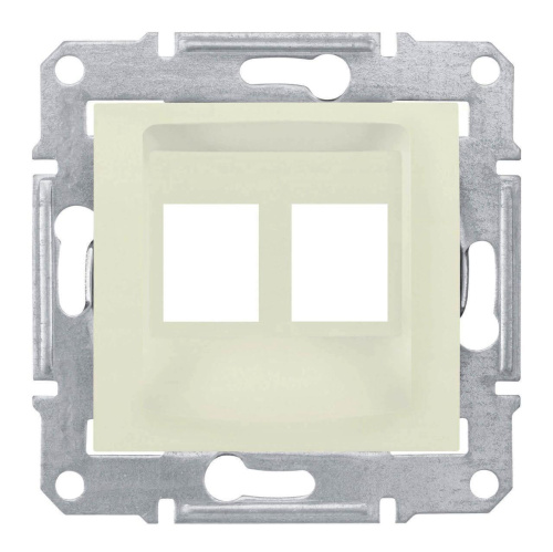 Адаптер двойной для коннекторов АМР Schneider Electric Sedna SDN4400647 Адаптер двойной для коннекторов АМР Schneider Electric Sedna SDN4400647
