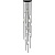 Подвесной светильник Pezzo 12 pearl black