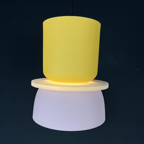 Подвесной Светильник Ilo D18,5 Yellow/Pink By Imperiumloft Подвесной Светильник Ilo D18,5 Yellow/Pink By Imperiumloft