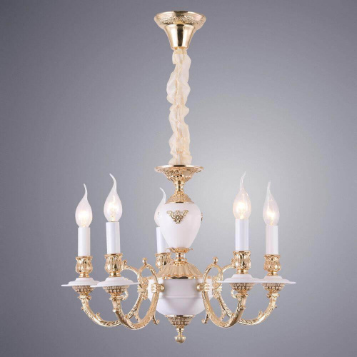 Подвесная люстра Arte Lamp A8020LM-5WG Подвесная люстра Arte Lamp A8020LM-5WG