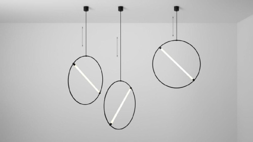Подвесной светодиодный светильник Siled Truba Hoop 7373001 Подвесной светодиодный светильник Siled Truba Hoop 7373001