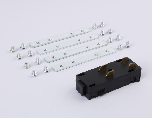 Коннектор питания прямой Ambrella Light Track System Magnetic 220V GL1108 Коннектор питания прямой Ambrella Light Track System Magnetic 220V GL1108