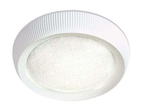 Потолочный светодиодный светильник Ambrella light Orbital Crystal Sand FS1240 WH/SD 48W D500 Потолочный светодиодный светильник Ambrella light Orbital Crystal Sand FS1240 WH/SD 48W D500