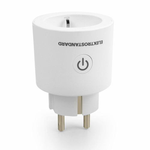 Умная розетка Wi-Fi Elektrostandard 76102/00 белая 4690389186776 Умная розетка Wi-Fi Elektrostandard 76102/00 белая 4690389186776