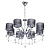 Подвесная люстра MW-Light Федерика 82 379019108