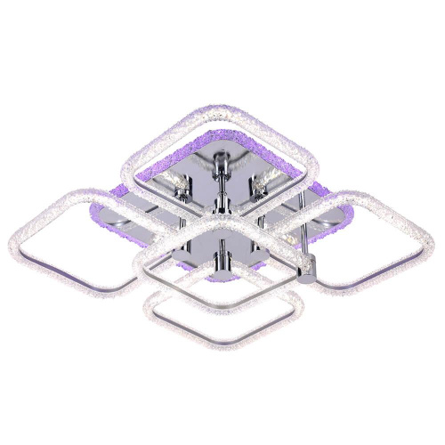 Потолочная светодиодная люстра Profit Light 8049/4+1 CHR Потолочная светодиодная люстра Profit Light 8049/4+1 CHR