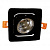 Встраиваемый светодиодный светильник Lumina Deco Fostis LDC 8064-SS-7WCOB-L98*W98 SL+BK