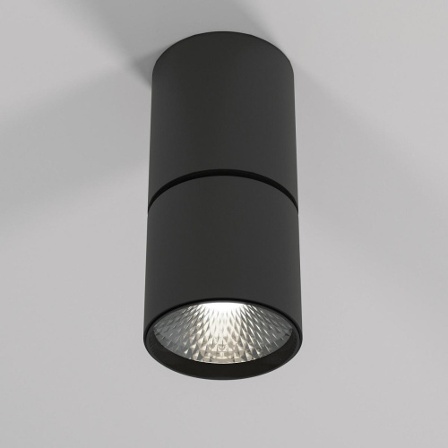 Потолочный светодиодный светильник Elektrostandard Sens 25042/LED 10W 4000K черный a063680 Потолочный светодиодный светильник Elektrostandard Sens 25042/LED 10W 4000K черный a063680