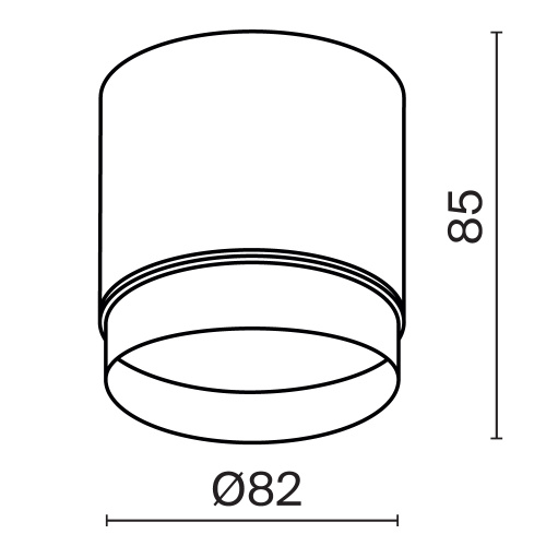 Потолочный светильник Technical C088CL-GX53-W Потолочный светильник Technical C088CL-GX53-W