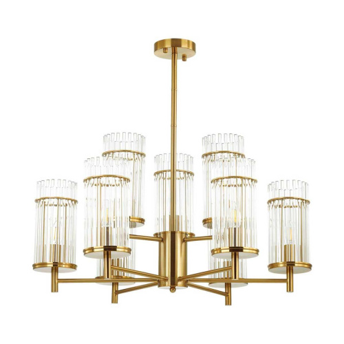Подвесная люстра Odeon Light Midcent Formia 4809/9 Подвесная люстра Odeon Light Midcent Formia 4809/9