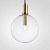 Подвесной Светильник Penball D30 Gold By Imperiumloft