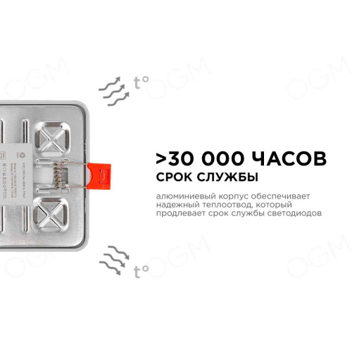 Встраиваемая светодиодная панель OGM LP-14 Встраиваемая светодиодная панель OGM LP-14