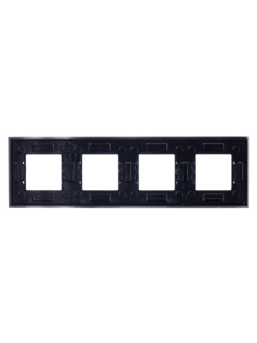Рамка 4-постовая ABB Zenit сталь 2CLA227400N4001