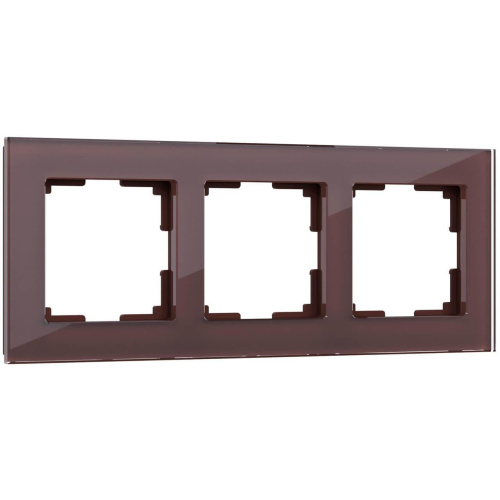 Рамка на 3 поста Werkel Favorit мокко W0031118 4690389159879 Рамка на 3 поста Werkel Favorit мокко W0031118 4690389159879