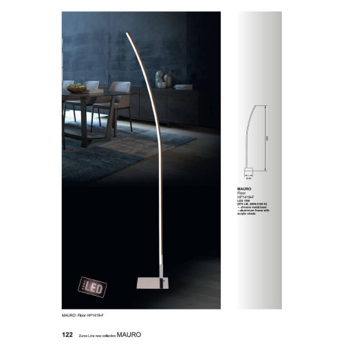 Торшер Zumaline Mauro HP1419-F Торшер Zumaline Mauro HP1419-F