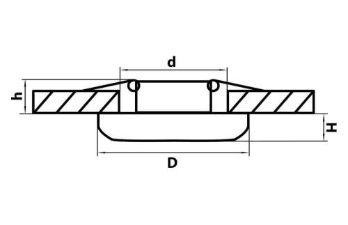 Встраиваемый светодиодный светильник Lightstar Monde 071034