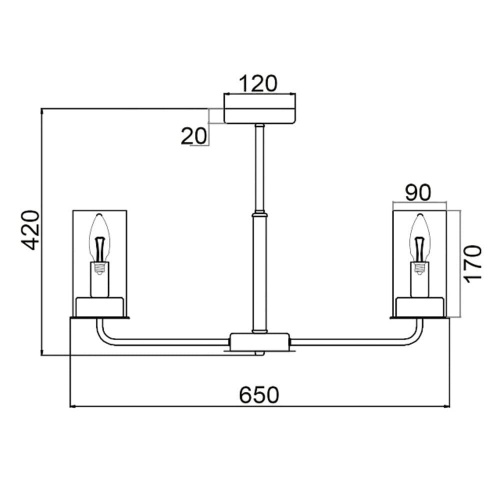 Потолочная люстра Vele Luce Licia VL1923L08 Потолочная люстра Vele Luce Licia VL1923L08