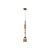 Подвесной светильник Crystal Lux Lux New SP1 C Amber