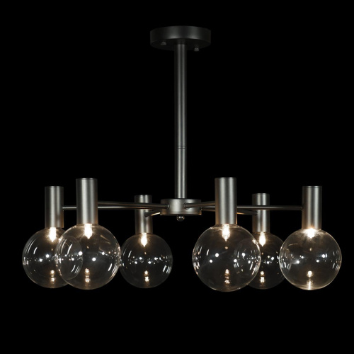 Потолочная люстра Loft IT Tiara 10045/6 Black Потолочная люстра Loft IT Tiara 10045/6 Black
