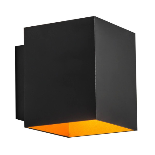 Настенный светильник Zumaline Sola wl square black-gold 91063 Настенный светильник Zumaline Sola wl square black-gold 91063
