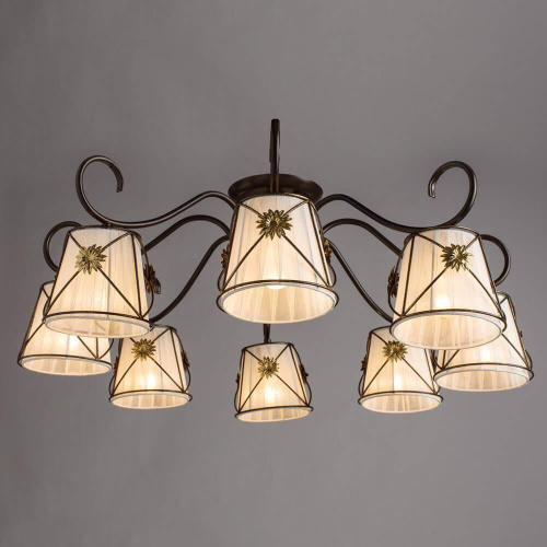 Потолочная люстра Arte Lamp 72 A5495PL-8BR Потолочная люстра Arte Lamp 72 A5495PL-8BR