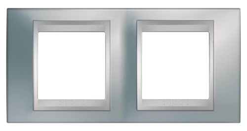 Рамка 2-постовая Schneider Electric Unica Top MGU66.004.010 Рамка 2-постовая Schneider Electric Unica Top MGU66.004.010