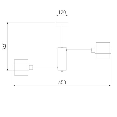 Потолочная люстра Eurosvet Arcada 70127/6 черный Потолочная люстра Eurosvet Arcada 70127/6 черный