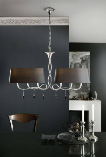 Подвесной светильник Mantra Paola Painted Silver 3531