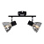 Спот Toplight Maralyn TL1234Y-02BL