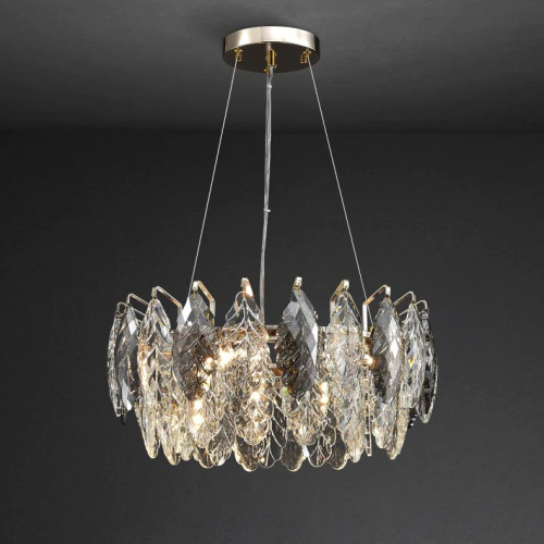 Люстра D8011P/R-600 gold/smoky Люстра D8011P/R-600 gold/smoky