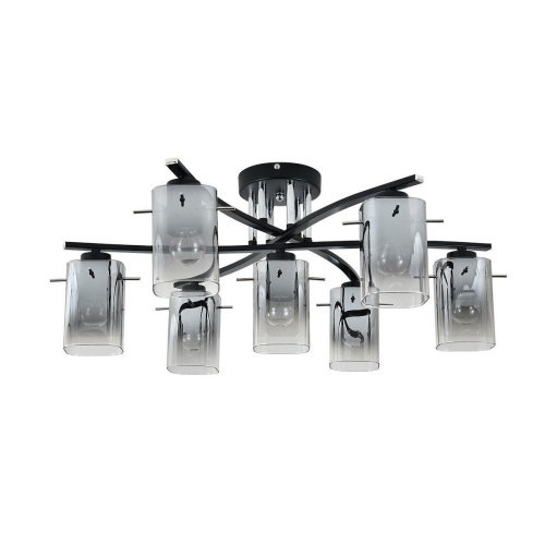 Потолочная люстра Escada Iberis 1101/7P Black Потолочная люстра Escada Iberis 1101/7P Black