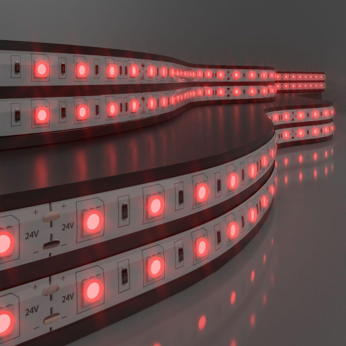 Светодиодная влагозащищенная лента Elektrostandard 14,4W/m 60LED/m 5050SMD красный 5M a052974 Светодиодная влагозащищенная лента Elektrostandard 14,4W/m 60LED/m 5050SMD красный 5M a052974