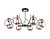 Потолочная люстра Ambrella light Traditional TR9077