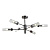 Потолочная люстра iLamp Evolution 15609-6 AN+CL