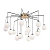 Подвесная люстра Ideal Lux Rhapsody SP16 236964 Подвесная люстра Ideal Lux Rhapsody SP16 236964