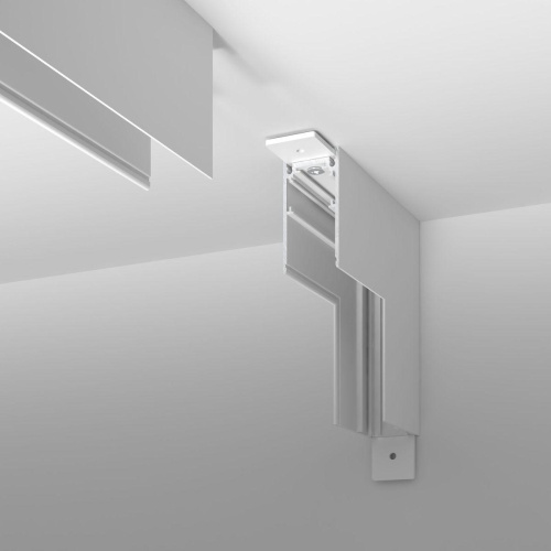 Коннектор угловой для накладного шинопровода Elektrostandard Slim Magnetic 85091/00 a061238 Коннектор угловой для накладного шинопровода Elektrostandard Slim Magnetic 85091/00 a061238
