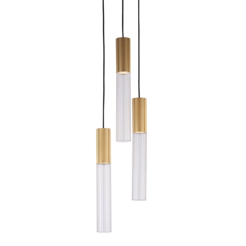 Подвесной светильник Flume 3A ant.brass Подвесной светильник Flume 3A ant.brass