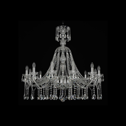Подвесная люстра Bohemia Ivele 1413/12/360/XL-100 Ni Подвесная люстра Bohemia Ivele 1413/12/360/XL-100 Ni