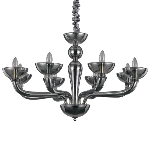 Подвесная люстра Ideal Lux Casanova SP8 Fume 095615 Подвесная люстра Ideal Lux Casanova SP8 Fume 095615