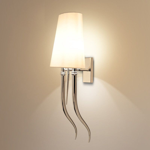 Настенный Светильник Crystal Light Brunilde Ipe Cavalli H92 Silver/Black By Imperiumloft Настенный Светильник Crystal Light Brunilde Ipe Cavalli H92 Silver/Black By Imperiumloft