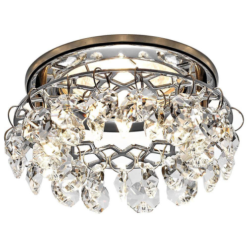 Встраиваемый светильник Ambrella light Crystal K7070 CL/CH Встраиваемый светильник Ambrella light Crystal K7070 CL/CH