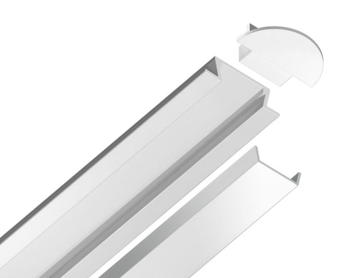 Встраиваемый профиль с рассеивателем Ambrella Illumination GP1001WH Встраиваемый профиль с рассеивателем Ambrella Illumination GP1001WH