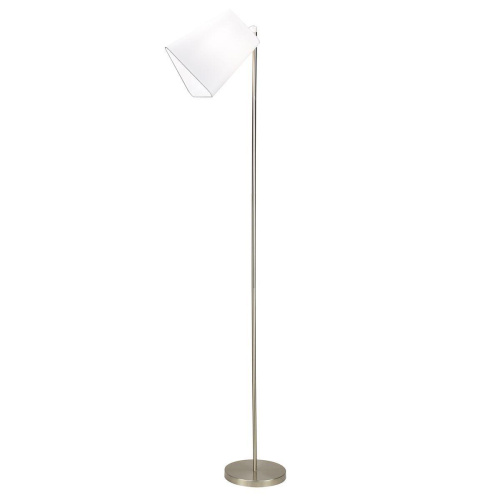Торшер Escada Hall Chrome/White 10185/T White Торшер Escada Hall Chrome/White 10185/T White