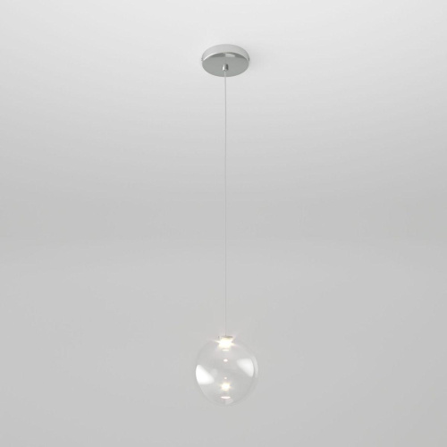 Подвесной светодиодный светильник Eurosvet Wonder 50232/1 Led прозрачный Подвесной светодиодный светильник Eurosvet Wonder 50232/1 Led прозрачный